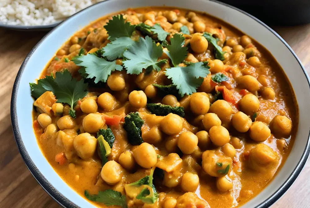 Spiced Vegetable and Chickpea Curry