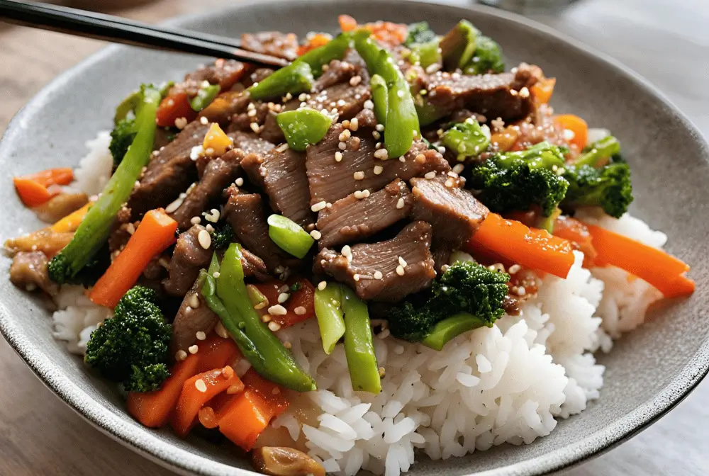 Wagyu Ground Beef Stir-Fry