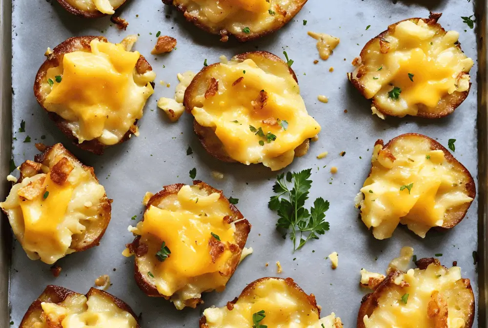 cheesy smashed potatoes 2