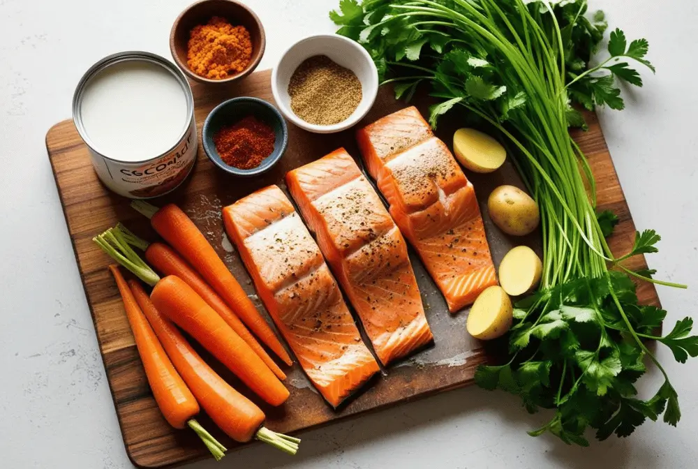 salmon stew recipe​ ingredients