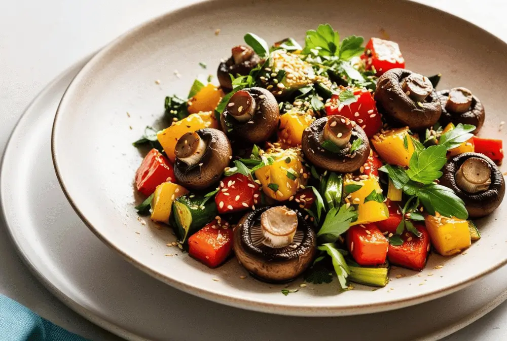 vegan baby bella mushroom recipe