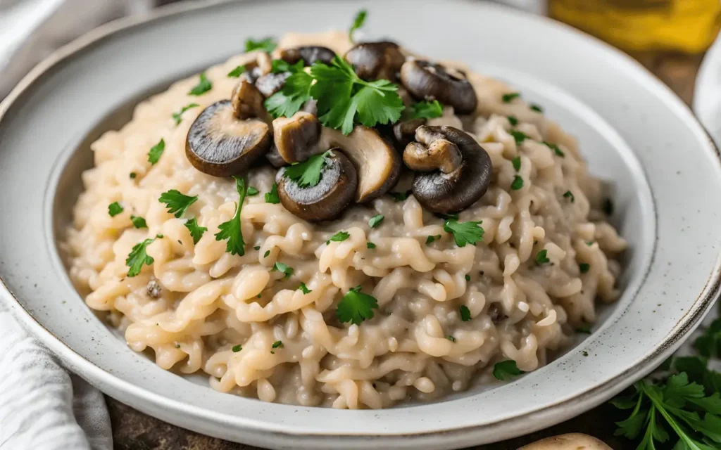 How to Cook Lion’s Mane Mushrooms Risotto