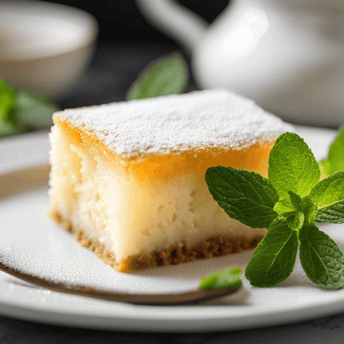 Mochi cake recipe serving