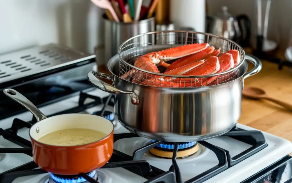 steamed snow crab legs cooking