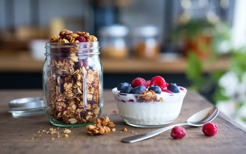 vanilla nut granola recipe