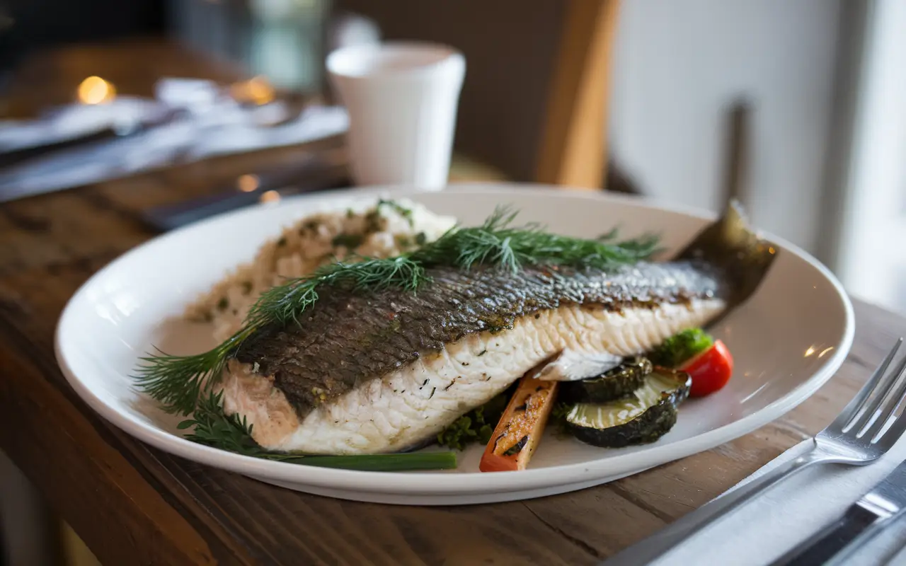 how to bake steelhead trout final dish