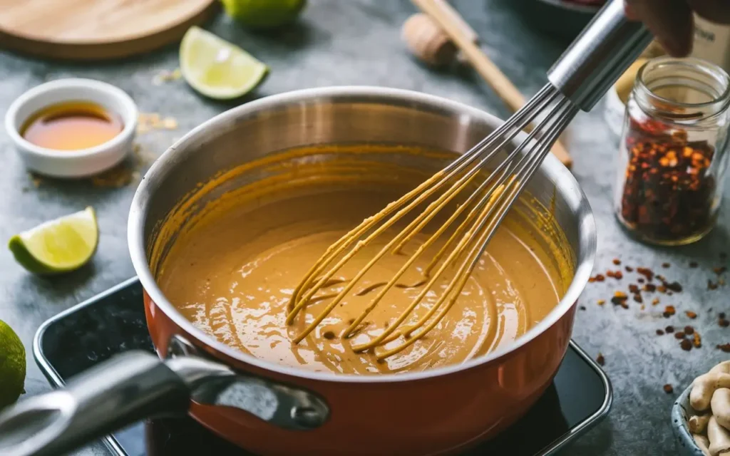 peanut butter sauce recipe